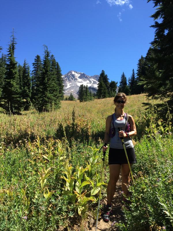 Shortly after trail junction in Paradise Park