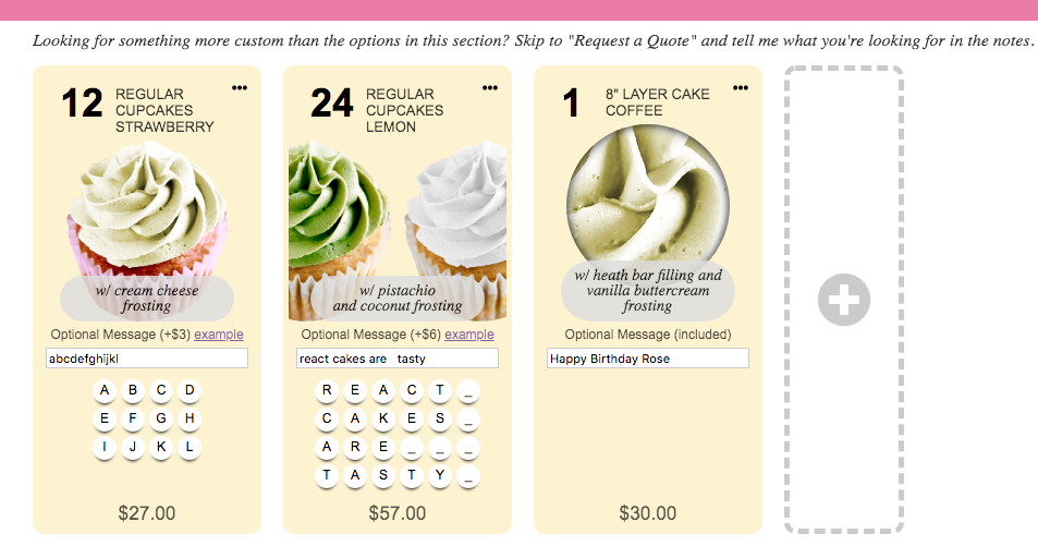 Building A Custom Cake Order Form With React Scott Dawson