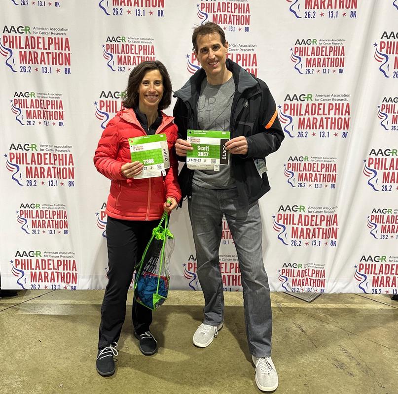 Scott and Amy at the expo