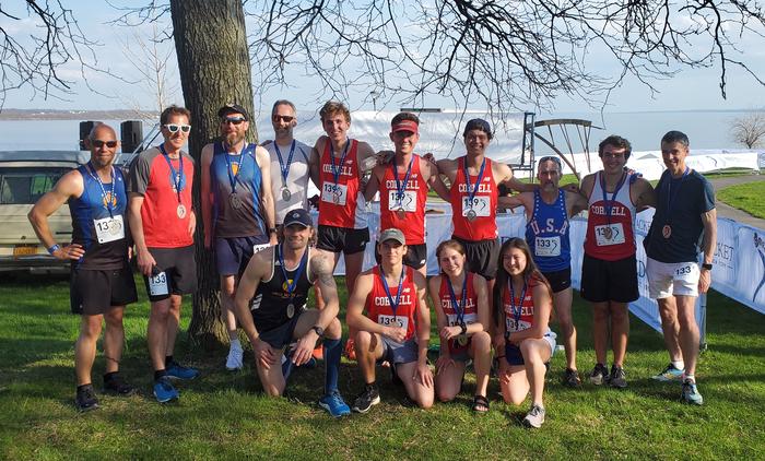 Post-race photo of our team with Cornell Post-race photo of our team with Cornell
