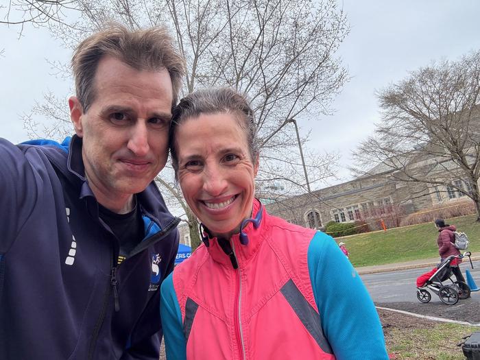 Post-race with Amy Post-race with Amy